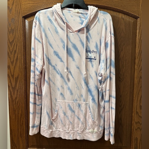 Simply Southern light weight hoodie, pink and blue - Picture 1 of 6